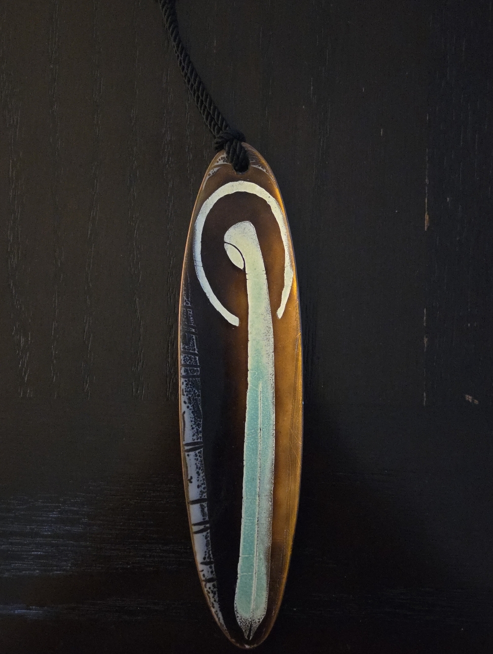 Enameled Copper Canadian Art Plaque